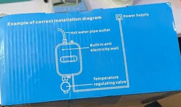 Imported Instant Water Heater RX-021(3500W) - Image 2